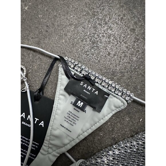 Santa Brands Orchid Bikini Set in Silver S - Picture 7 of 8